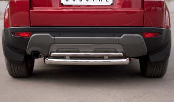 Защита заднего бампера D76xD42 (дуга) RUSSTAL для Land Rover Evoque Prestige u Pure - ОбвесКарРу VIN: REPZ-000812. 