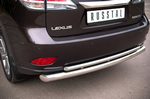 Защита заднего бампера D76xD42 с подъемом (дуга) RUSSTAL для Lexus RX270