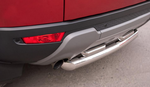 Защита заднего бампера D76xD42х2 (дуга) RUSSTAL для Land Rover Evoque Prestige u Pure