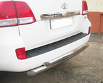 Защита заднего бампера D76xD63 (дуга) RUSSTAL для Toyota Land Cruiser 100