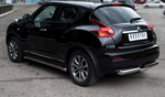 Защита заднего бампера D76xD63 (ступень) RUSSTAL для Nissan Juke 4x4