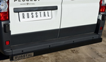 Защита заднего бампера D80xD40 (отбойник) RUSSTAL для Peugeot Boxer L1H1