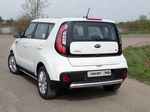 Защита заднего бампера для Kia Soul (2017-н.в.)