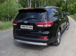 Защита заднего бампера для Kia Sorento Prime (2015-н.в.)