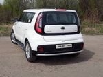 Защита заднего бампера для Kia Soul (2017-н.в.)