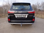 Защита заднего бампера для Lexus LX570/450d