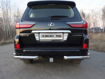 Защита заднего бампера для Lexus LXLX570/450d - ОбвесКарРу VIN: LEXLX450d15-15. 
