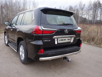 Защита заднего бампера для Lexus LXLX570/450d - ОбвесКарРу VIN: LEXLX450d15-18. 