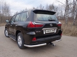 Защита заднего бампера для Lexus LXLX570/450d