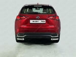 Защита заднего бампера для Lexus NX200