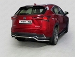 Защита заднего бампера для Lexus NX200