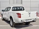 Защита заднего бампера для Mitsubishi L200 (2015-н.в.)