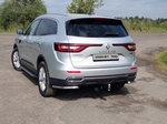 Защита заднего бампера для Renault Koleos