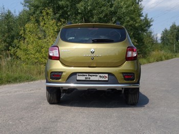 Защита заднего бампера для Renault Sandero Stepway - ОбвесКарРу VIN: RENSANST15-13. 
