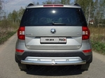 Защита заднего бампера для Skoda Yeti