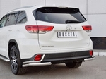 Защита заднего бампера для Toyota Highlander