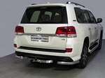 Защита заднего бампера для Toyota Land Cruiser 200 Excalibur