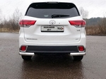 Защита заднего бампера для Toyota Highlander