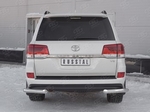 Защита заднего бампера для Toyota Land Cruiser 200 Excalibur