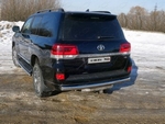 Защита заднего бампера для Toyota Land Cruiser 200 Executive