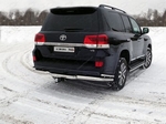 Защита заднего бампера для Toyota Land Cruiser 200 Executive