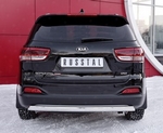 Защита заднего бампера Russtal для Kia Sorento Prime (2015-н.в.)