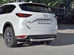 Защита заднего бампера Russtal для Mazda CX-5 (2017-н.в.)