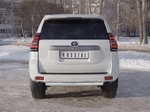Защита заднего бампера Russtal для Toyota Land Cruiser Prado 150