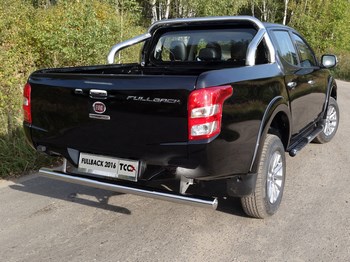 Защита заднего бампера TCC для Fiat Fullback - ОбвесКарРу VIN: FIAFUL16-28. 