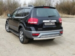 Защита заднего бампера TCC для Kia Mohave