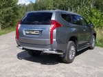 Защита заднего бампера TCC для Mitsubishi Pajero Sport