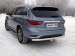 Защита заднего бампера TCC для Infiniti QX60