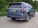 Защита заднего бампера TCC для Cadillac Escalade