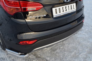 Защита заднего бампера уголки d63/42 - ОбвесКарРу VIN: 6556 / HSFZ-001229. 