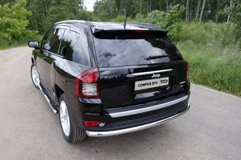 Защита задняя 60,3 мм - ОбвесКарРу VIN: JEEPCOM14-13. 
