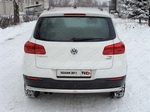 Защита задняя центральная (d=60,3 мм) для Volkswagen Tiguan