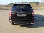 Защита задняя центральная (d=60,3 мм) для Subaru Forester