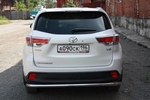 Защита задняя D 60,3 (длинная) для Toyota Highlander