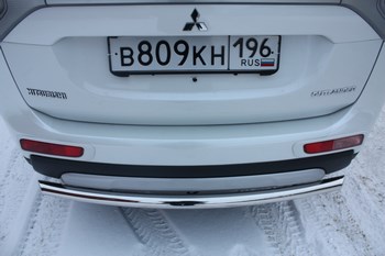 Защита задняя D 60,3 для Mitsubishi Outlander - ОбвесКарРу VIN: 6737 / MITOUT-14.07. 