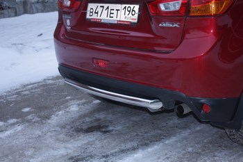Защита задняя D 60,3 для Mitsubishi ASX - ОбвесКарРу VIN: 6736 / ASX-13.06. 