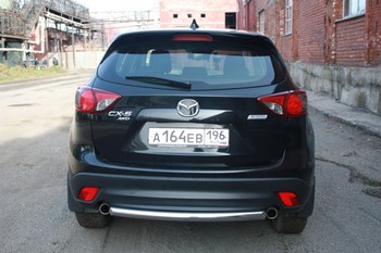 Защита задняя D 60,3 для Mazda CX-5 - ОбвесКарРу VIN: 6735 / CX5-12.05. 