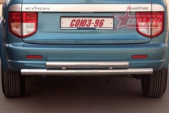 Защита задняя d 60 двойная - ОбвесКарРу VIN: 6793 / SYKR.75.0333. 