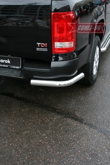 Защита задняя d 60 "уголки" (компл 2шт.) - ОбвесКарРу VIN: 16225 / VWAM.76.1250. 