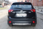 Защита задняя двойная D 60,3/42,4 для Mazda CX-5