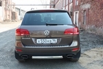 Защита задняя (ОВАЛ) D 75х42 для Volkswagen Touareg