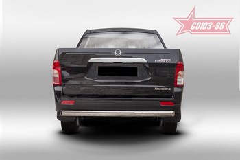 Защита задняя овальная 75х42 - ОбвесКарРу VIN: 6915 / SYAS.75.1610. 