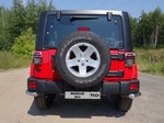 Защита задняя уголки (d=60,3 мм) для Jeep Wrangler 3D