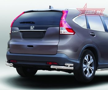 Защита задняя уголки d60/42 двойные - ОбвесКарРу VIN: 6995 / HCRV.76.1783. 