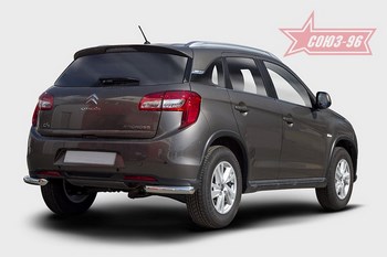 Защита задняя уголки d60 - ОбвесКарРу VIN: 6988 / CC4A.76.1538. 