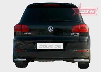 Защита задняя уголки d60 - ОбвесКарРу VIN: VWTI.76.1408. 